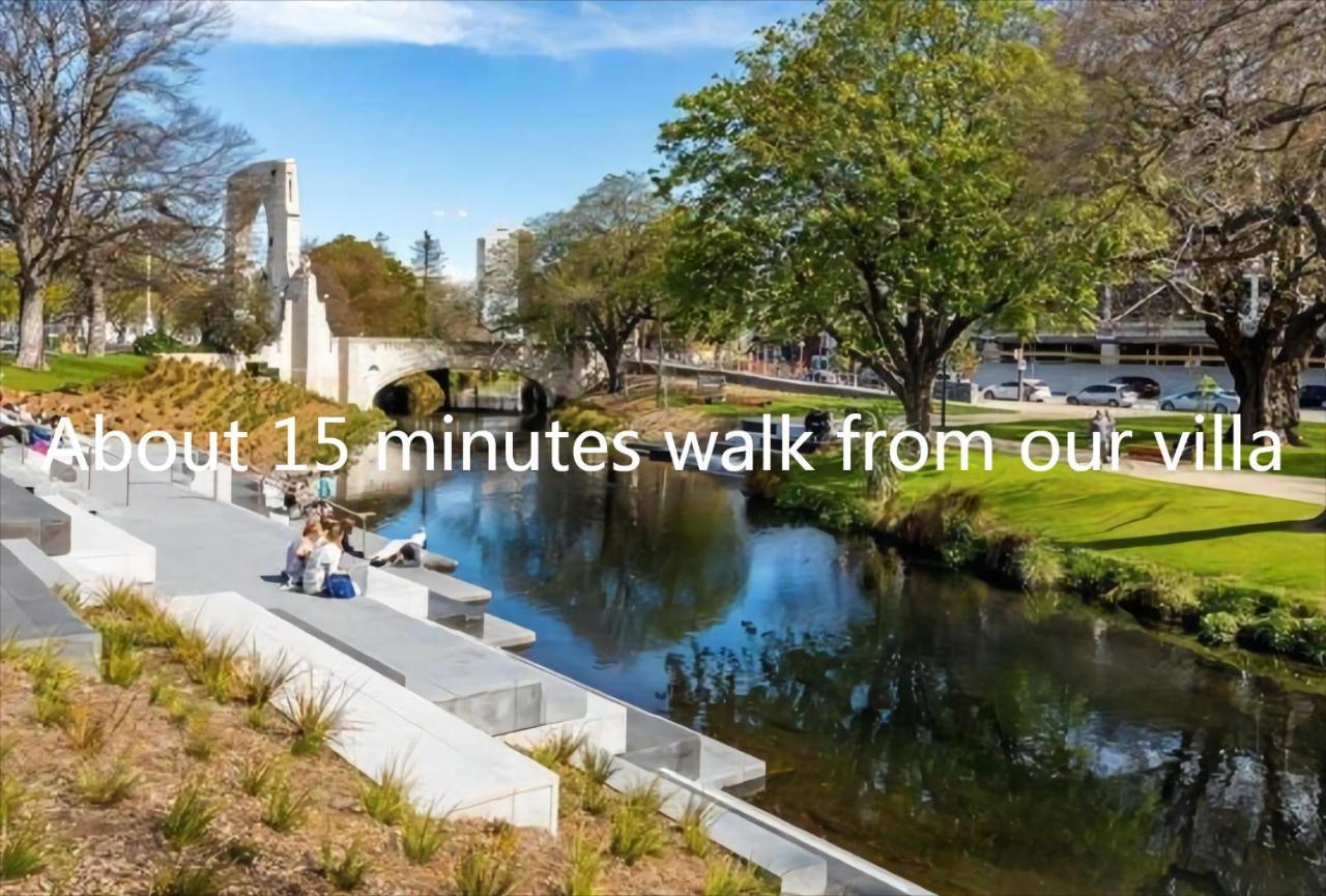 City Centre Superior Villa 3 Large Double Bedrooms Christchurch Eksteriør bilde