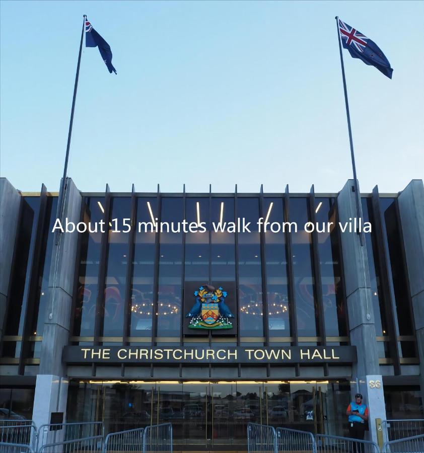 City Centre Superior Villa 3 Large Double Bedrooms Christchurch Eksteriør bilde